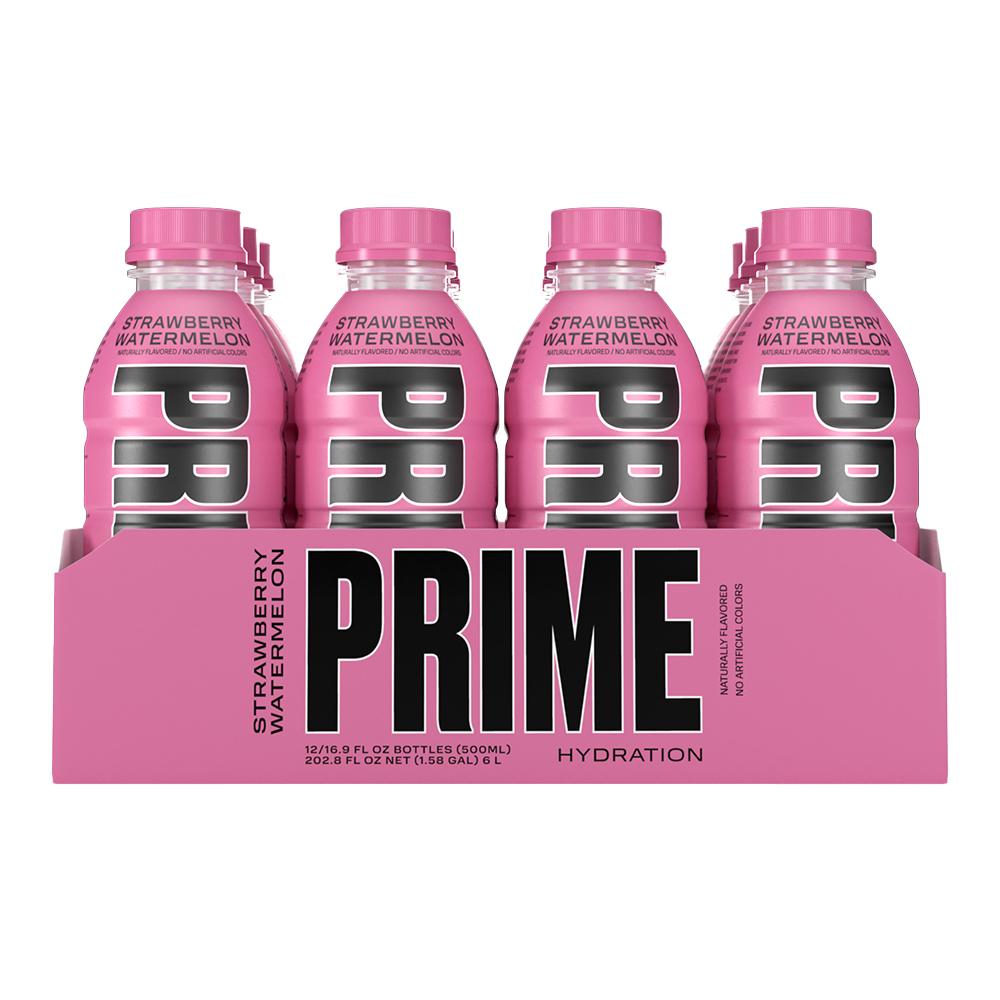 Prime Hydration Drink Sports Beverage Strawberry Watermelon - Pack of 12