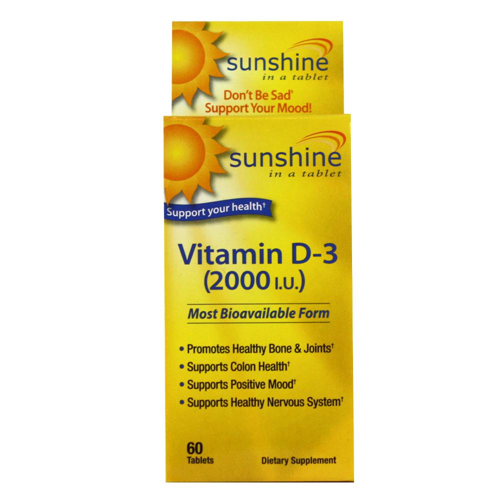 Sunshine - Vitamin D-3 2000 IU