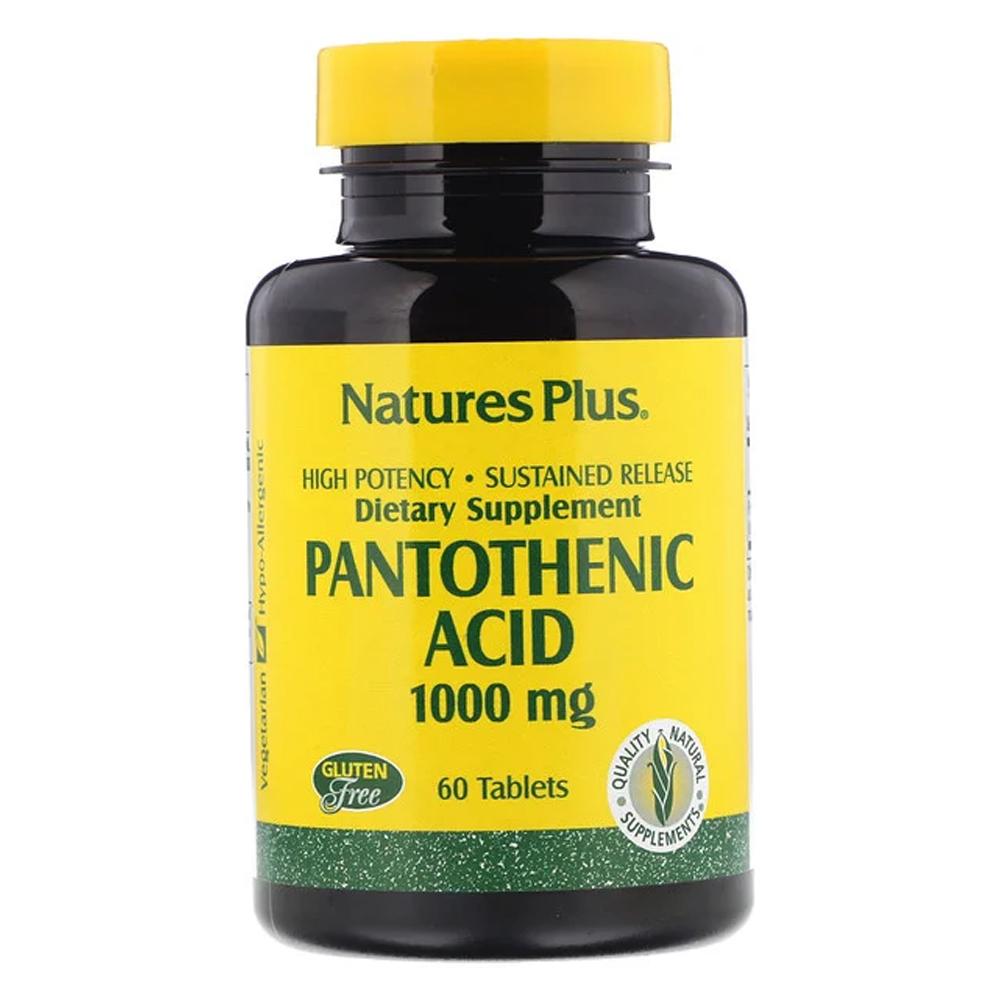 Natures Plus - Pantothenic Acid 1000 mg