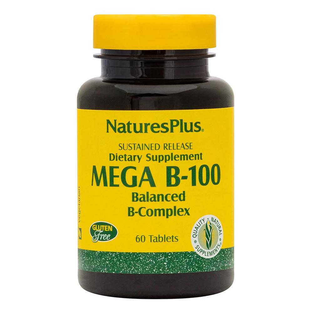 Natures Plus - Mega B-100 Balanced B-Complex