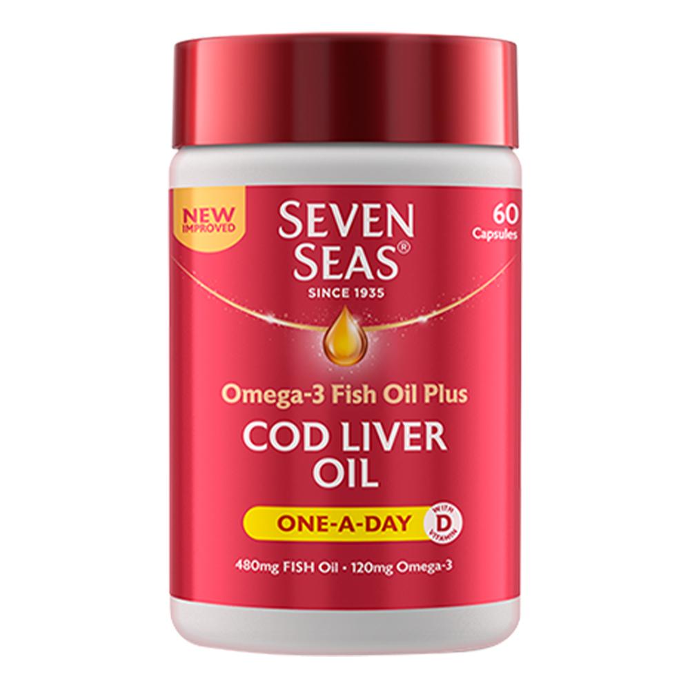 Seven Seas - Omerga-3 Fish Oil Plus - COD Liver Oil
