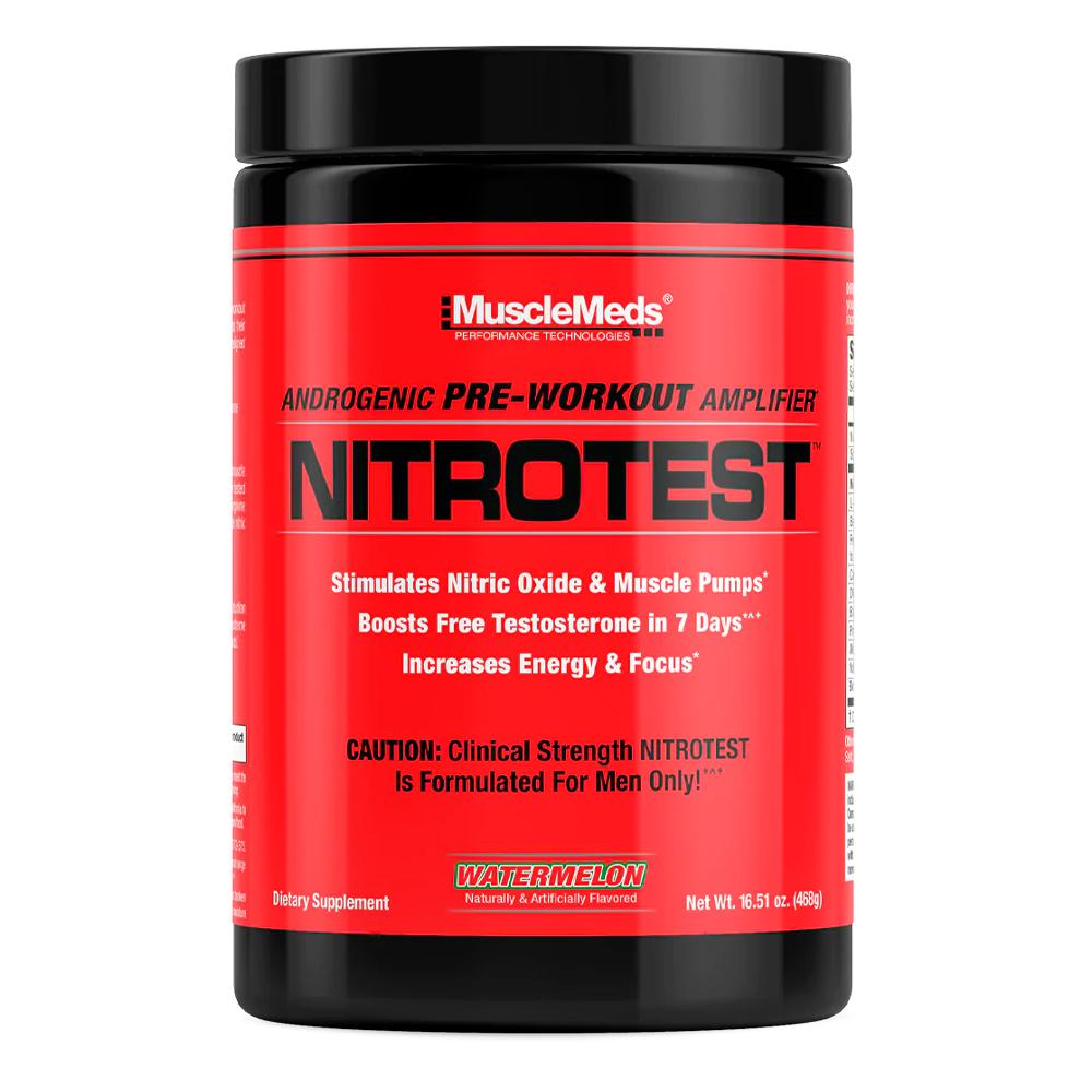MuscleMeds - Nitrotest 2-In-1 Pre-Workout + Test Booster