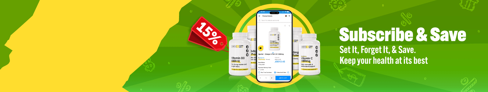 Subscribe & Save Vitamins image