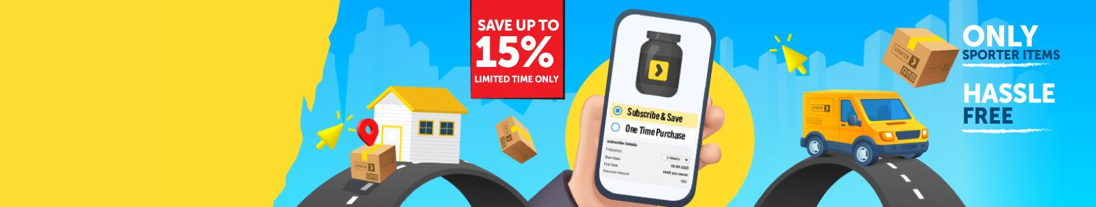 Subscribe & Save Supplements image