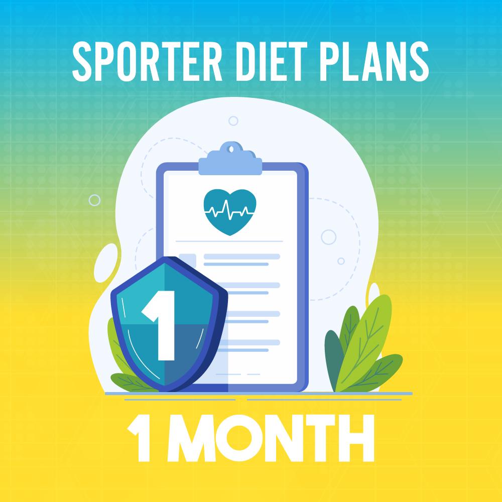 Sporter Diet Plans - 1 Month - Shredding