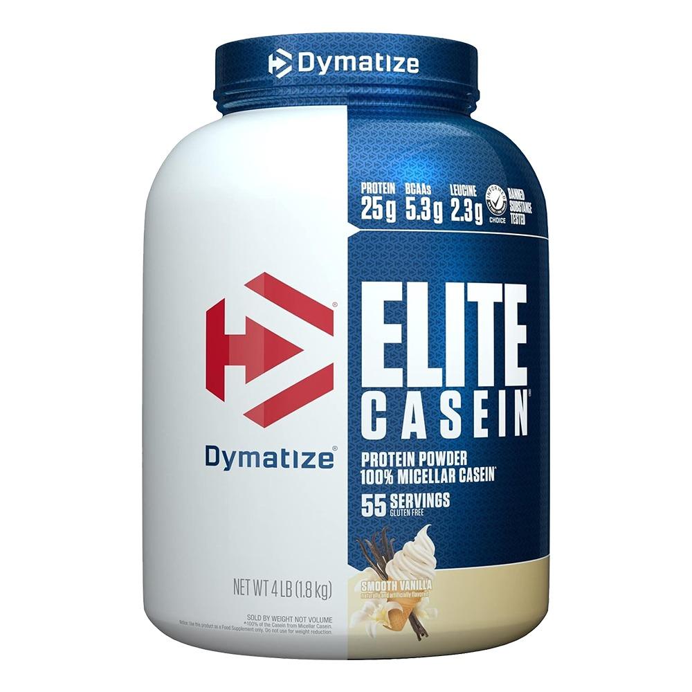 Dymatize Elite Casein - Smooth Vanilla - 4 lbs.