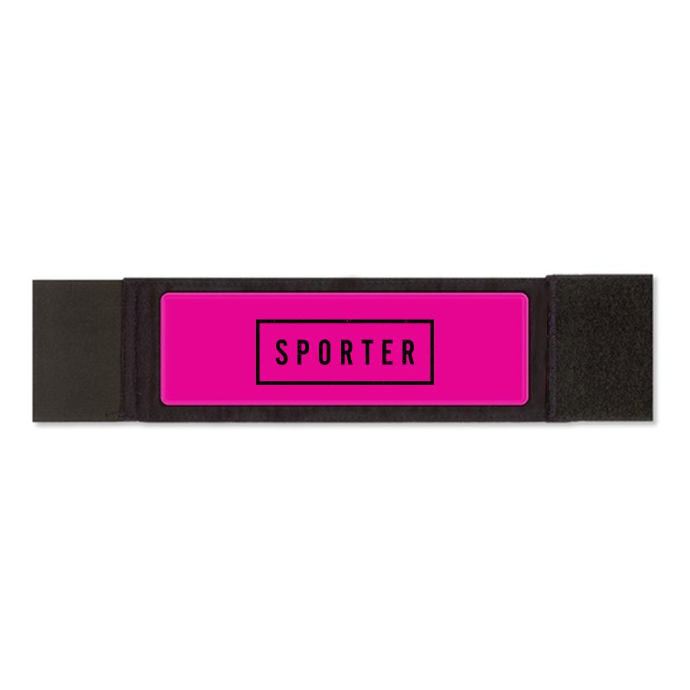 Sporter - Reflective Arm Band - Pink