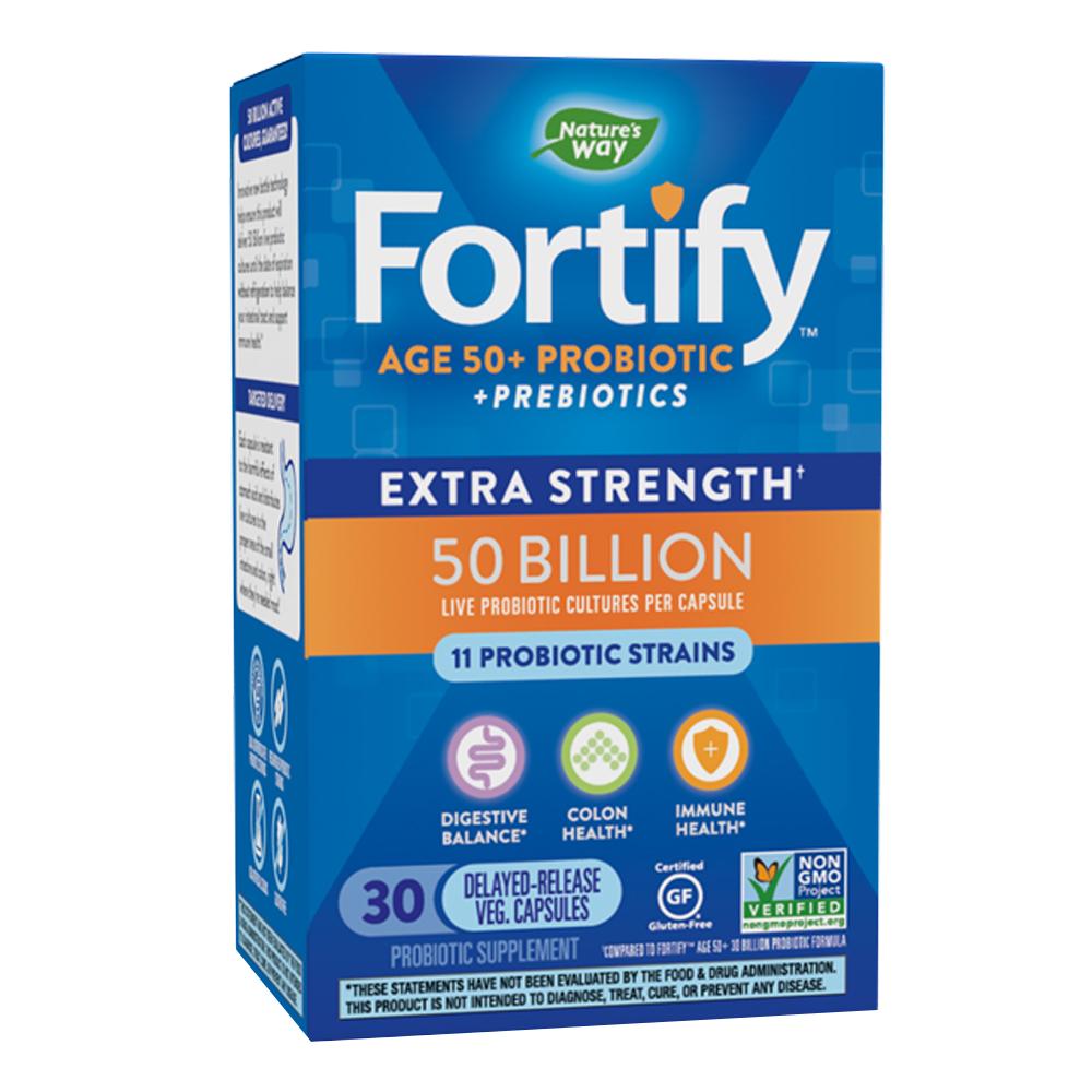 Natures Way - Fortify 50 Billion Daily Probiotic Adults 50+