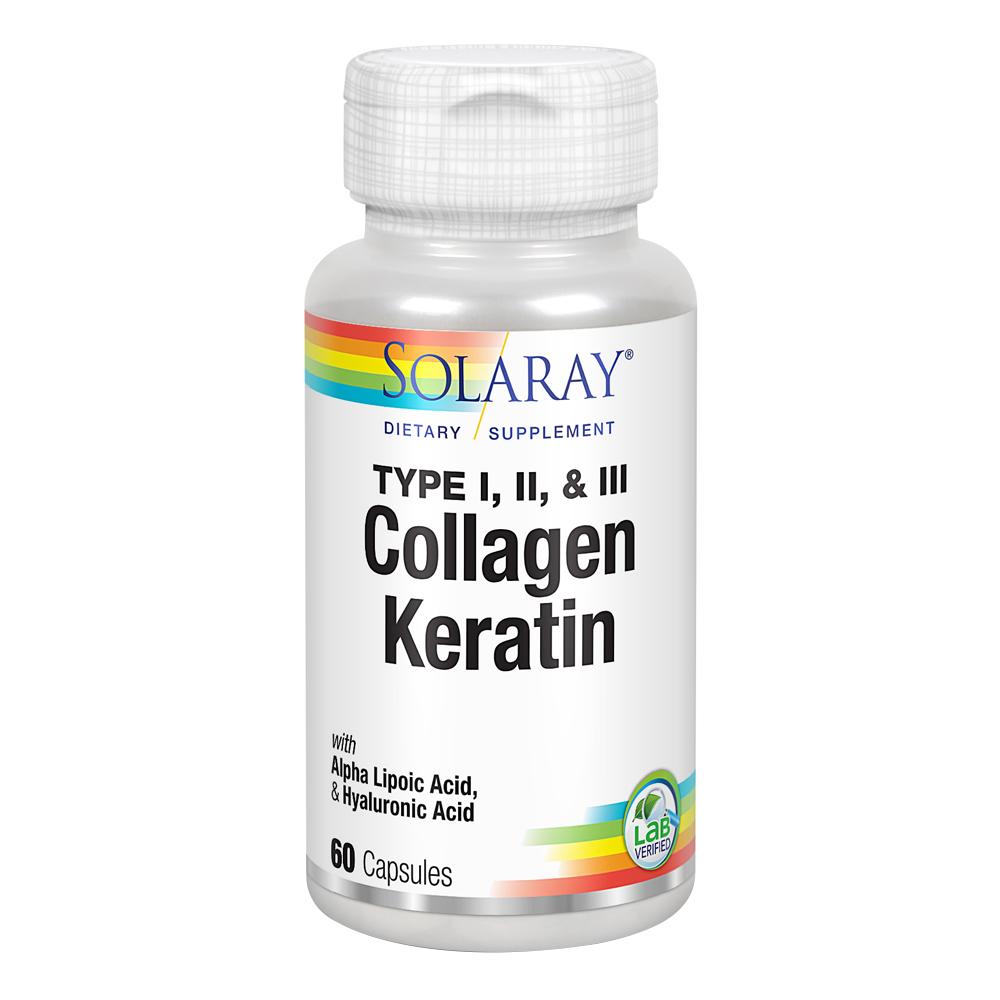 Solaray - Type I,II & III Collagen Keratin