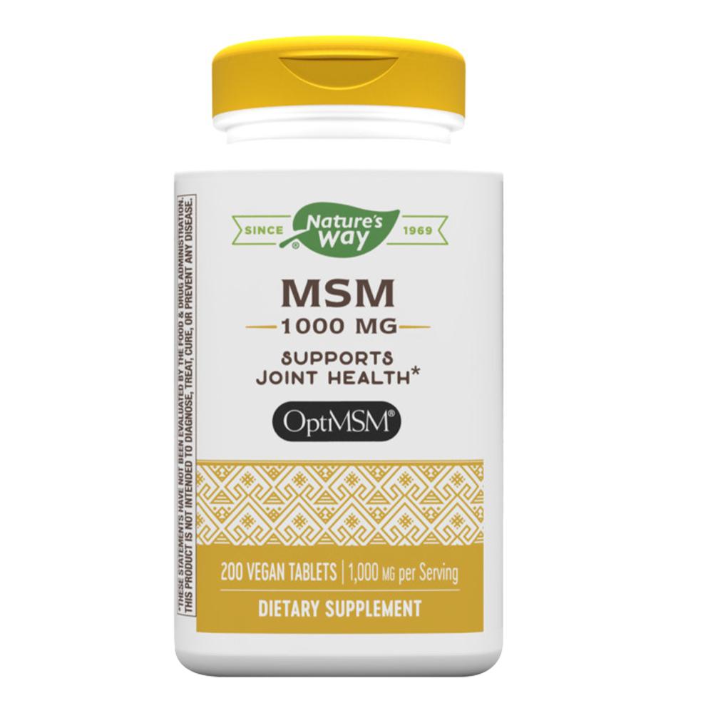 Natures Way - Premium Quality MSM 1000 mg