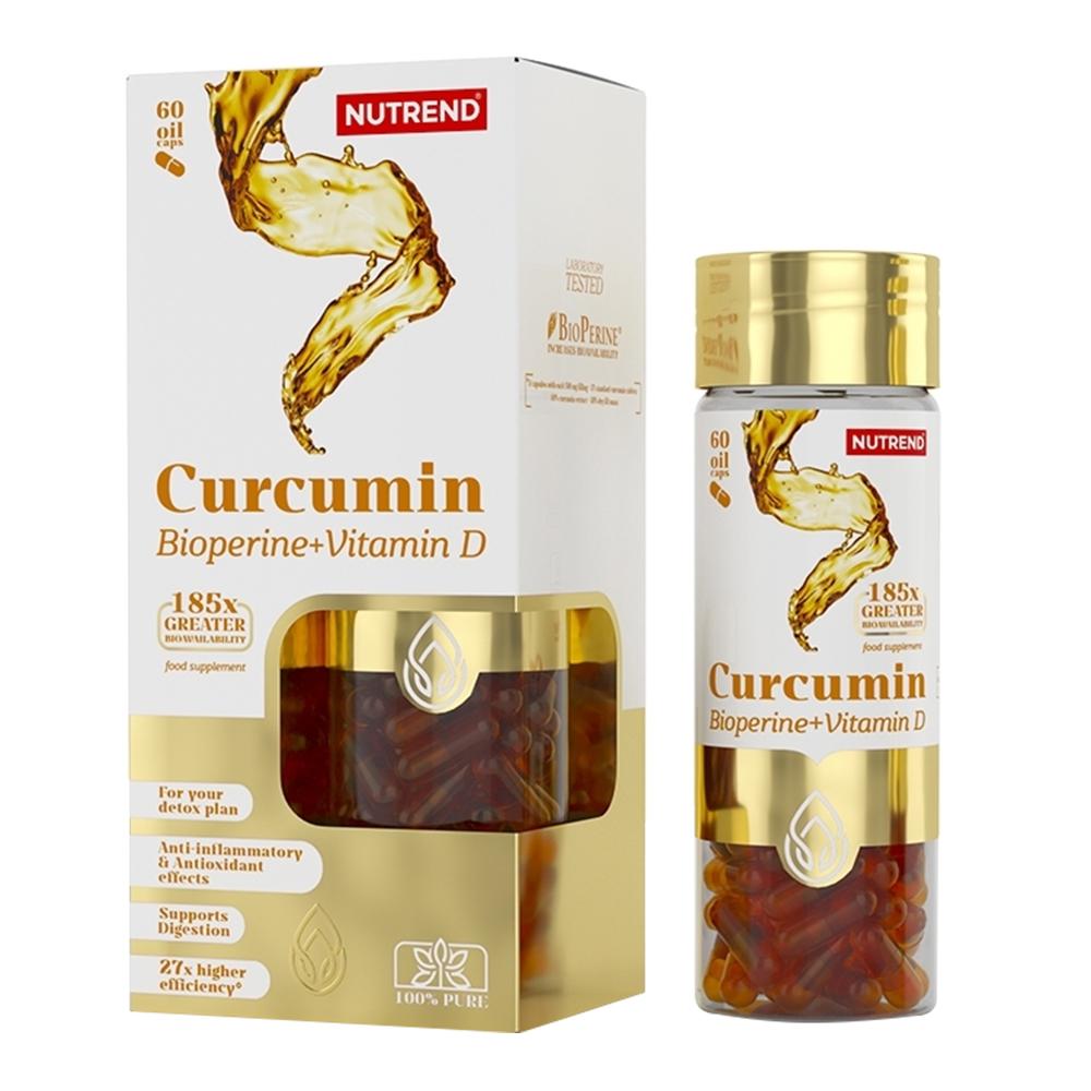 Nutrend - Curcumin + Bioperine + Vitamin D