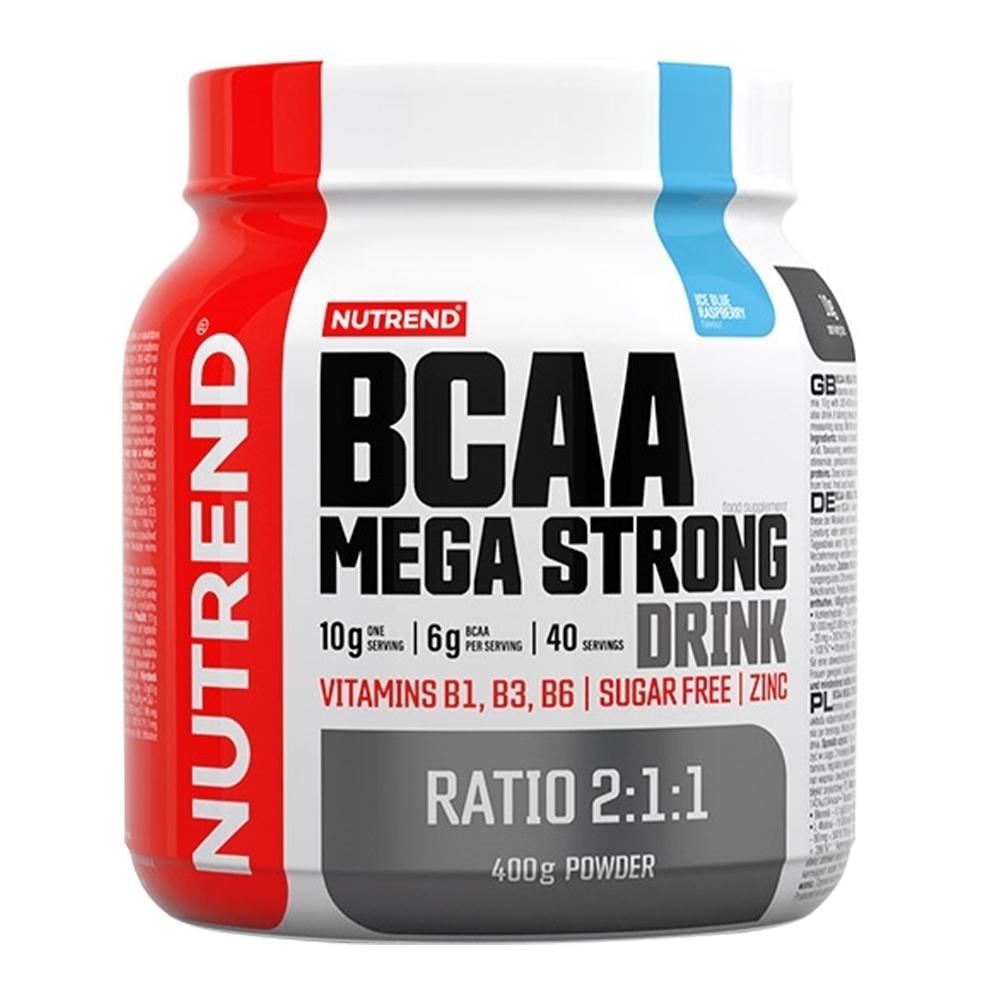 نوتريند - BCAA ميجا سترونج سائل -  توت أزرق مجمد - 400 غرام