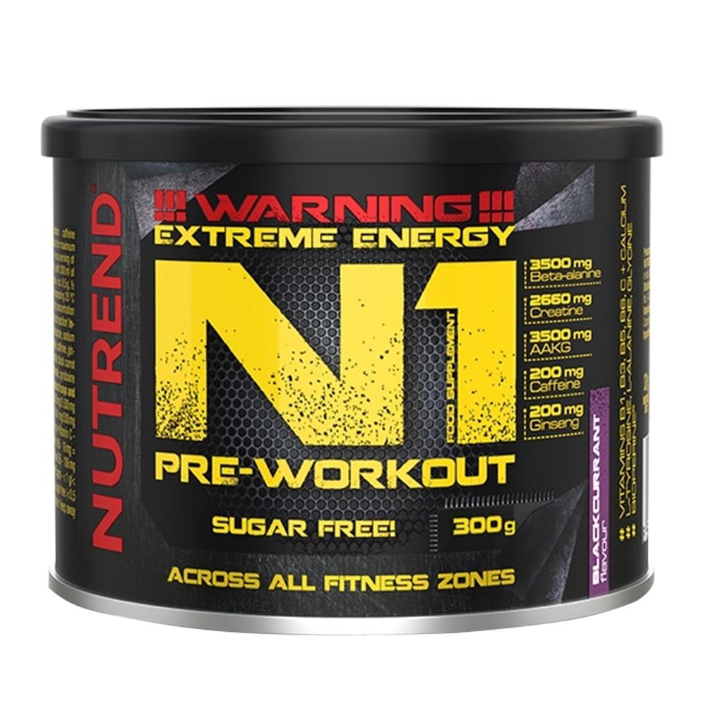 Nutrend - N1 Pre Workout - Black Currant - 300 Grams