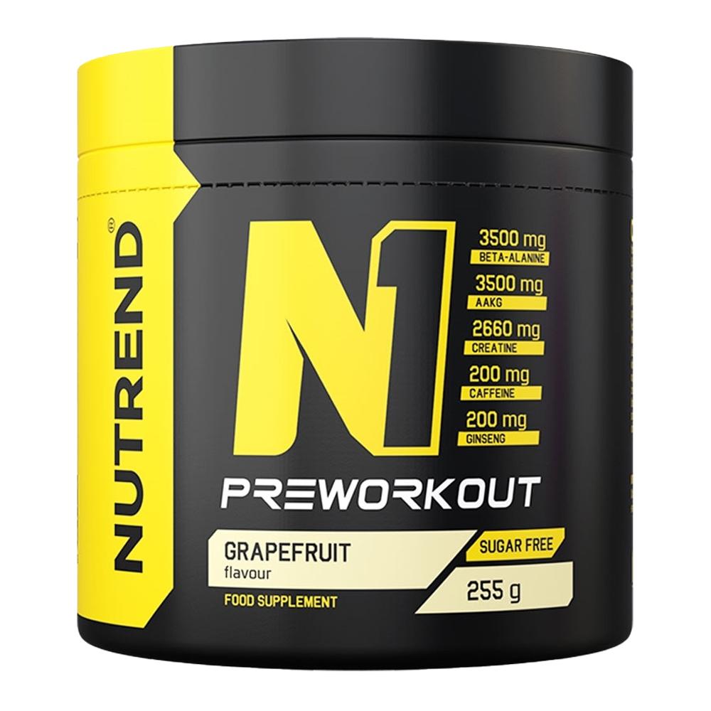 Nutrend - N1 Pre Workout - Grapefruit  - 255 Grams