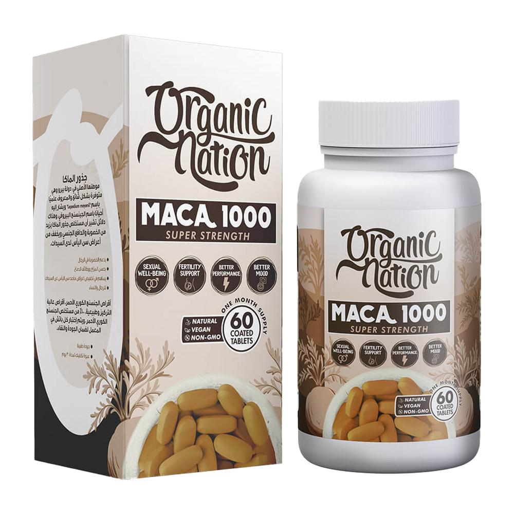 Organic Nation - Maca 1000 mg