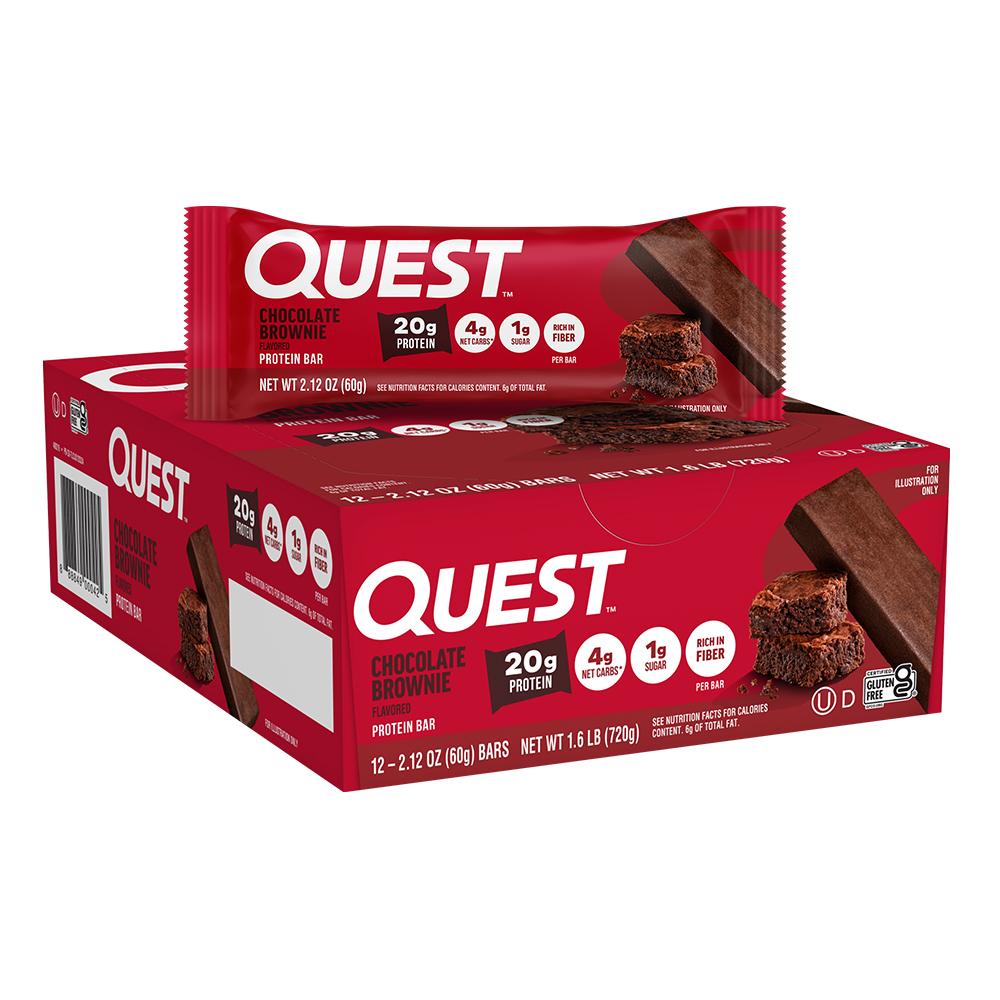 Quest - Protein Bar - Chocolate Brownie - Box of 12