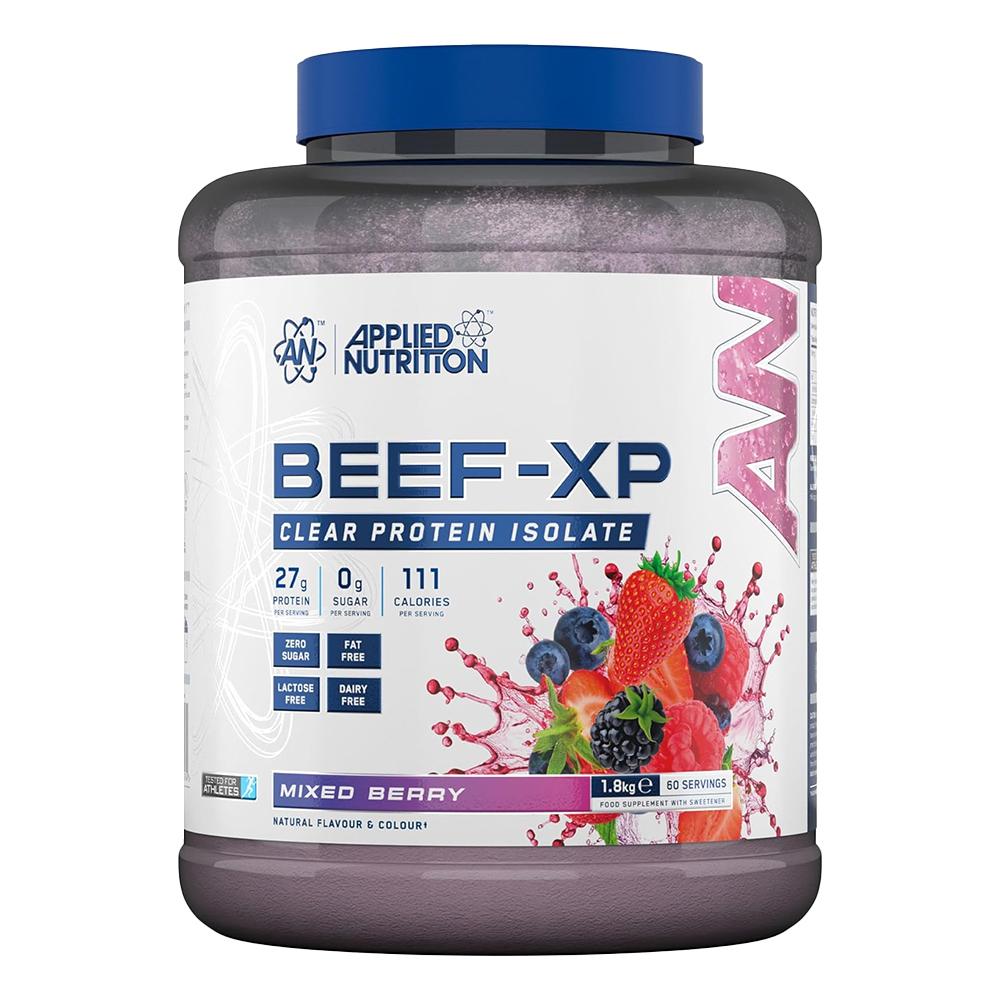 Applied Nutrition - BEEF-XP Clear Beef Protein - Mixed Berries - 60 Servings