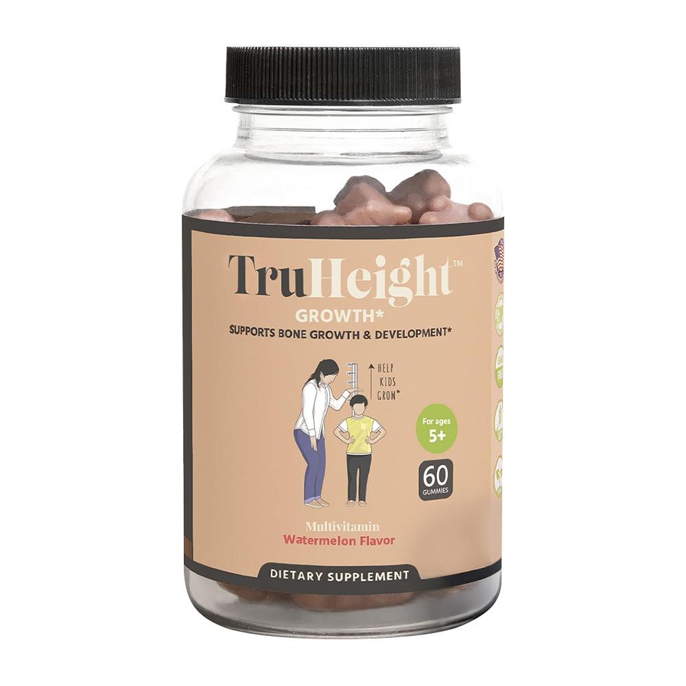 TruHeight - Growth Multivitamins Gummy For Teens - Watermelon - 60 Gummies