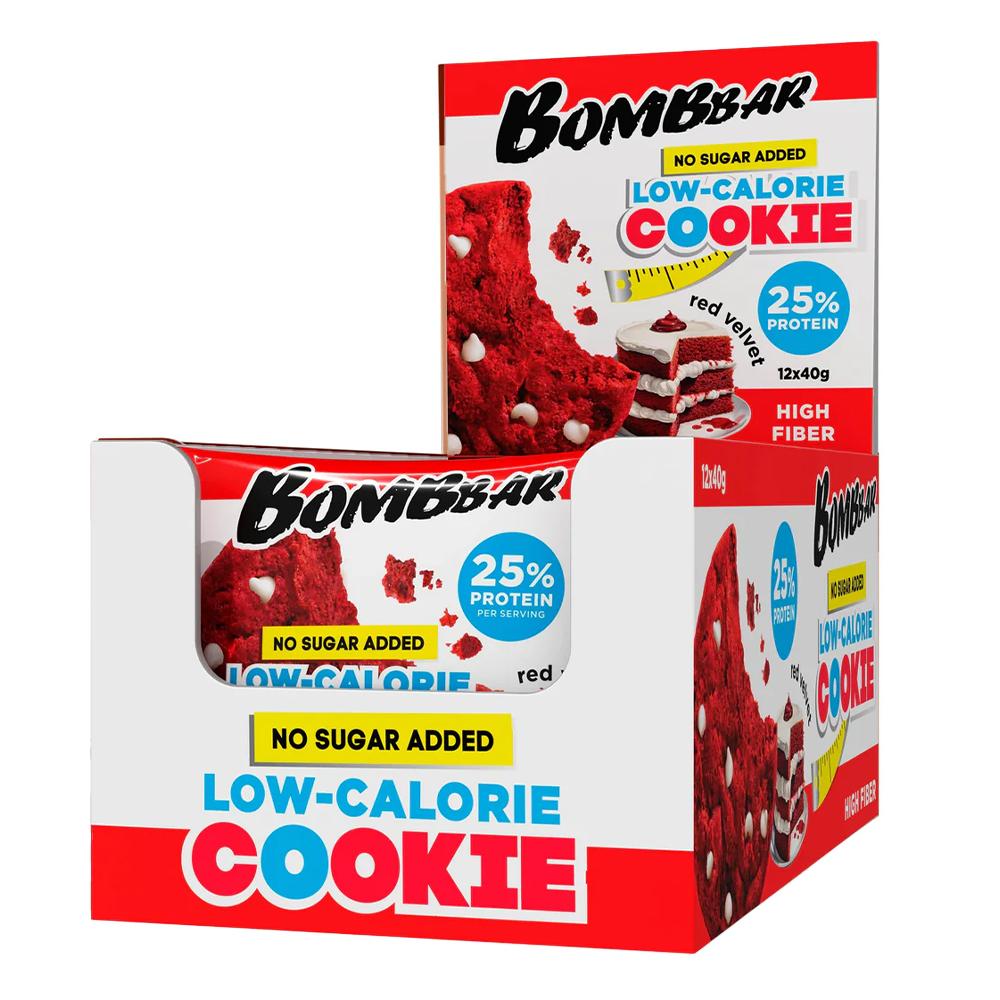 Bombbar - Low Calorie Protein Cookie - Red Velvet - Box of 12
