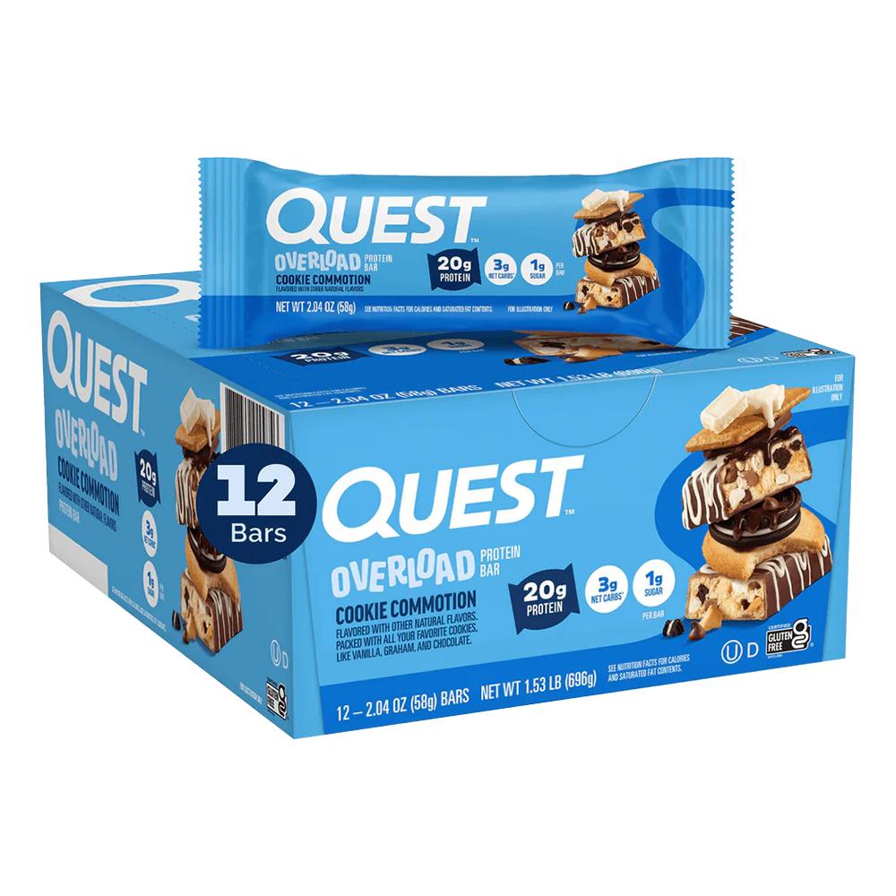 Quest Nutrition - Overload Protein Bar - Box of 12