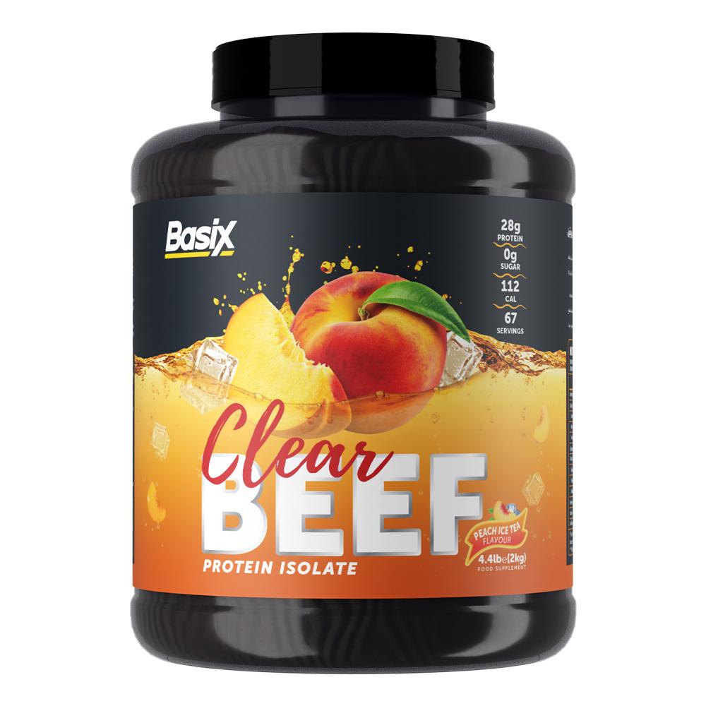 Basix - Beef Protein Isolate - Peach Ice Tea - 4.4 lbs.