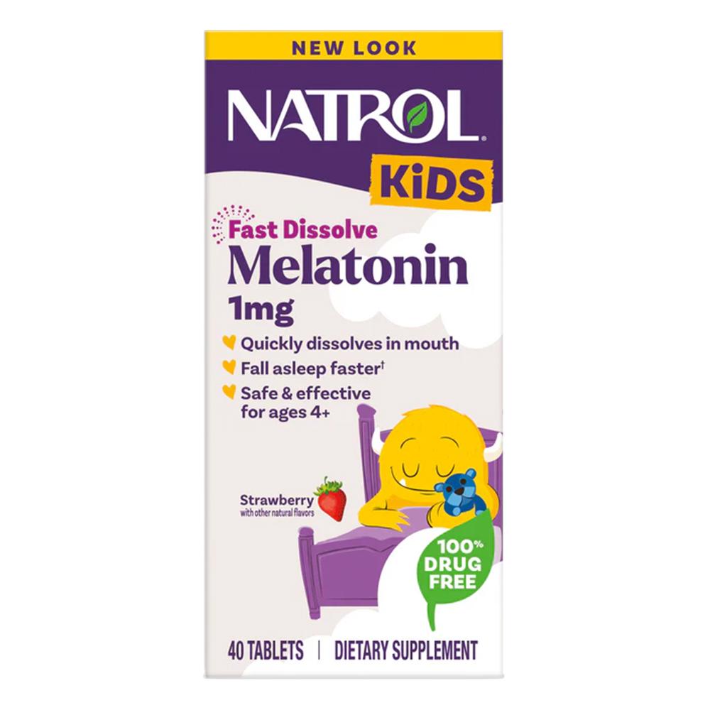 Natrol - Kids Fast Dissolve Melatonin 1mg - 40 Tablets