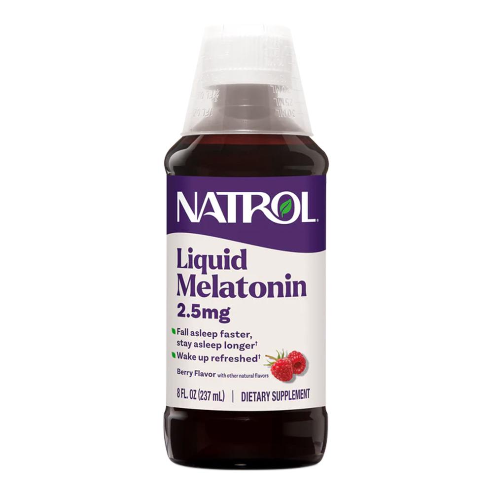 Natrol - Melatonin Liquid 2.5mg - 8 oz