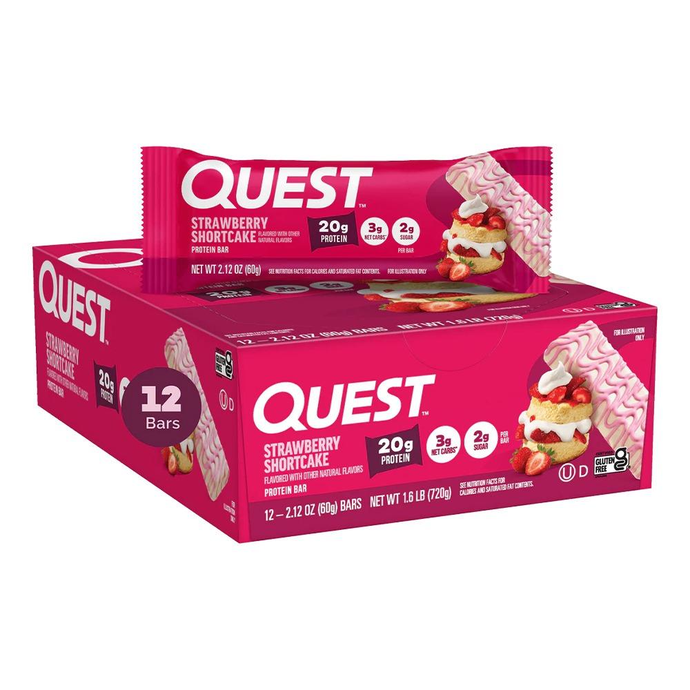 Quest - Protein Bar - Strawberry Shortcake - Box of 12