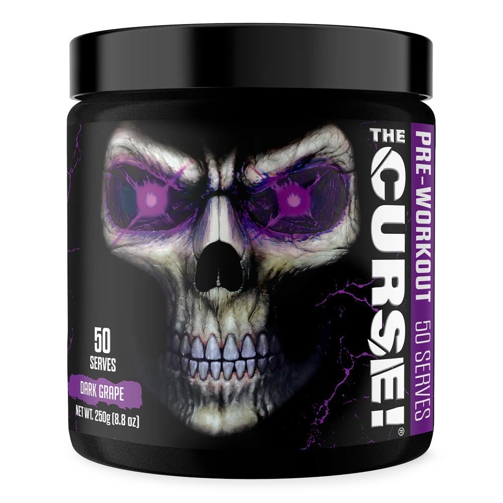 JNX Sports - The Curse! Pre-Workout - Dark Grape  - 50 Servings
