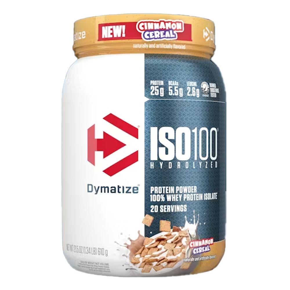  Dymatize - ISO 100 Protein - Cinammon Cereal - 1.3 lb