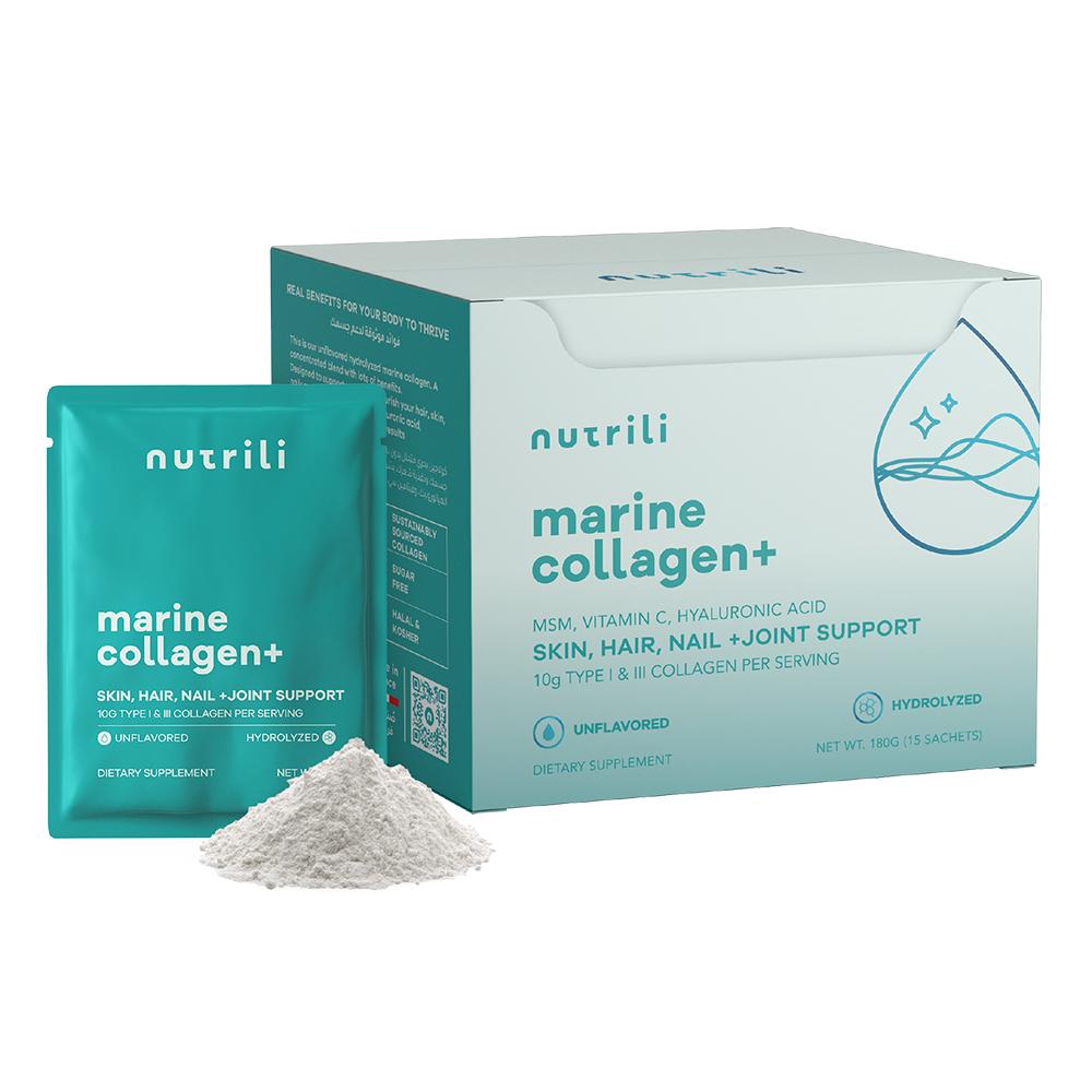 Nutrili  - Nutrili Marine Collagen+ - Unflavored - 15 sachets