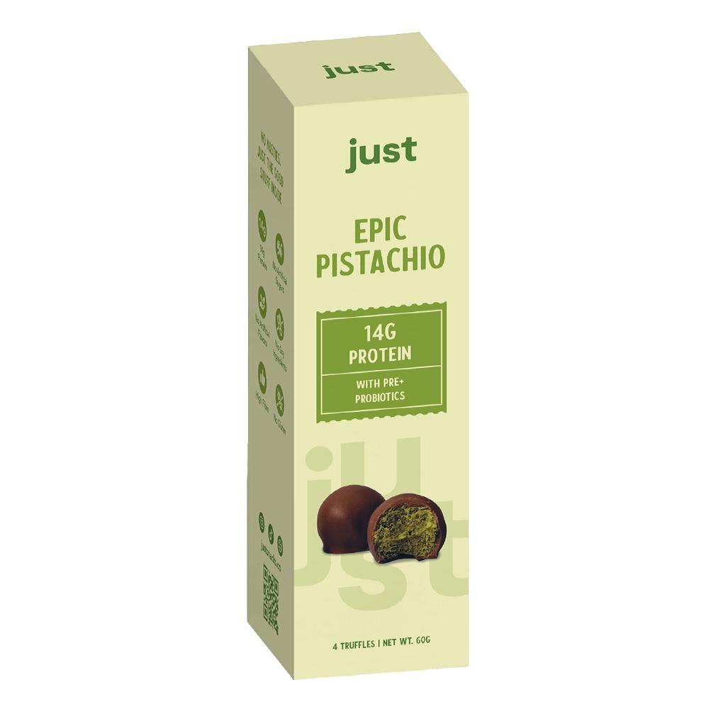Just - Protein Truffles - Pistachio - Pack of 4