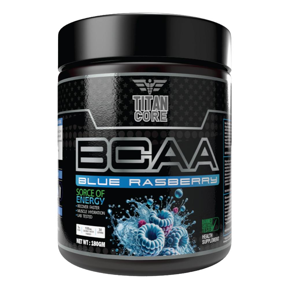 TITAN CORE - BCAA - Raspberry - 180 GM