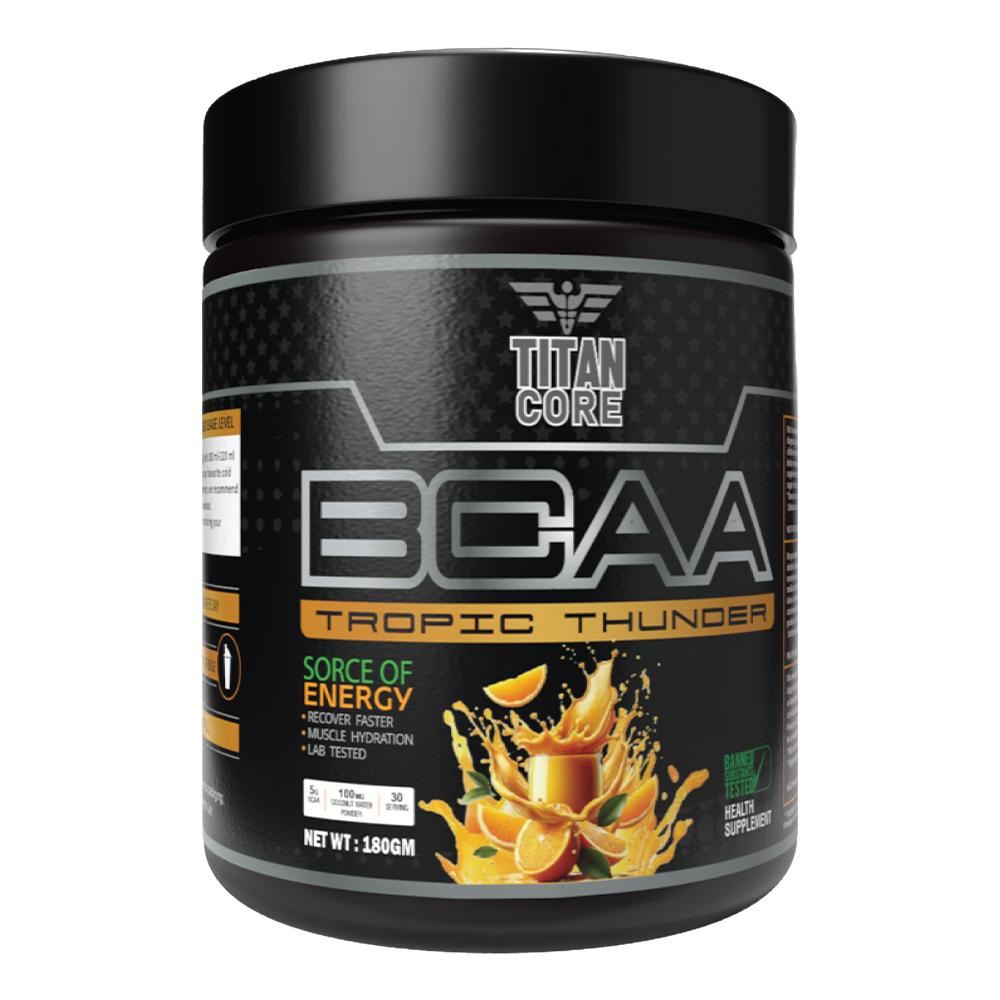 تيتان كور - BCAA - أحماض أمينية متفرعة السلسلة - فواكه - 180 غرام