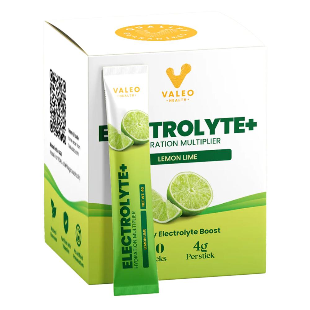 Valeo - Electrolyte+ - Lemon Lime - 20 Sticks
