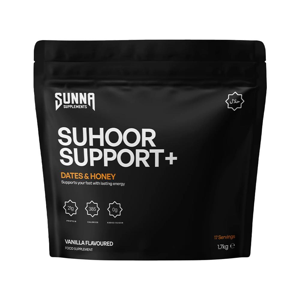Sunna - Suhoor Support + - Dates & Honey - Vanilla -  17 Servings