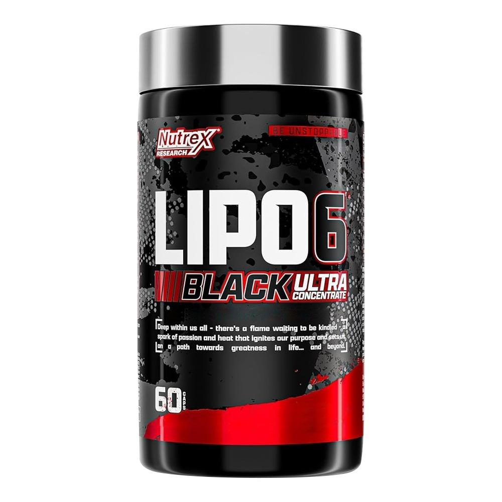 Nutrex Research - Lipo6 Black Ultra Concentrate - Unflavored - 60 Black-Caps