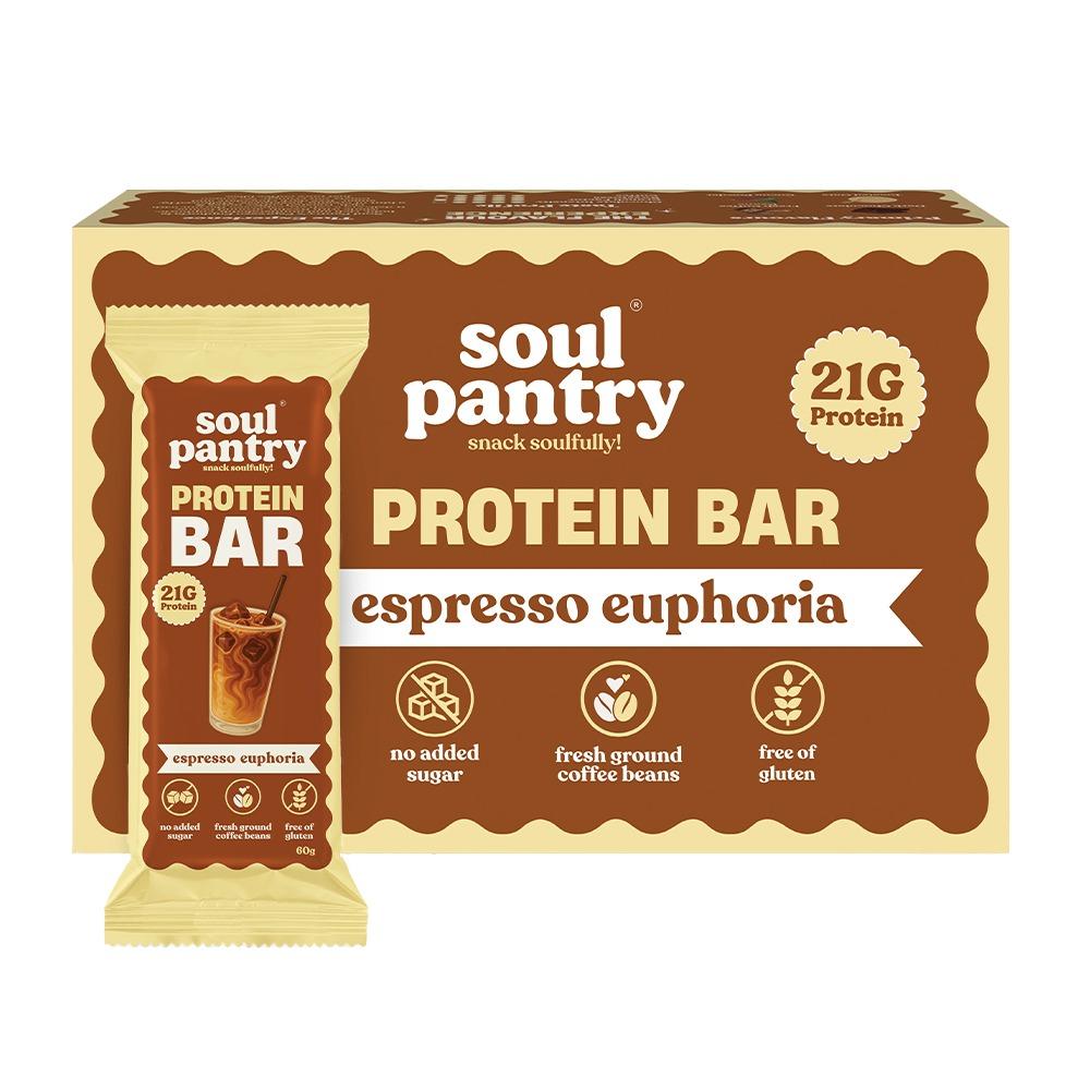 Soul Pantry - Protein bar - Espresso Euphoria - Pack of 12