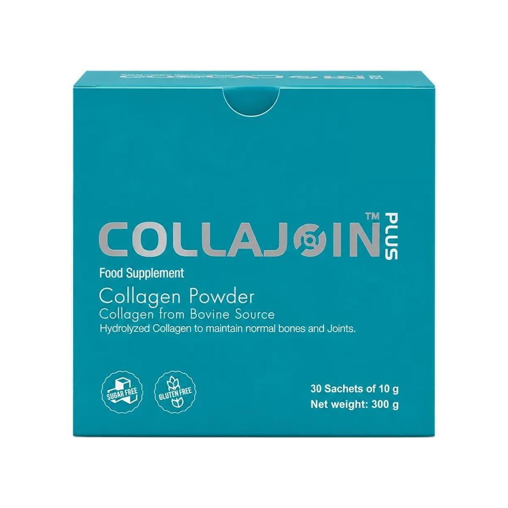 Collajoin - Plus Bovine Hydrolyzed Collagen 9.9 g with Vitamin C and Curcumin - Unflavored - 30 Sachets