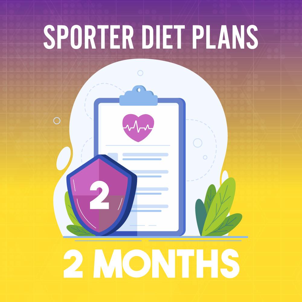 Sporter Diet Plans - 2 Months - Shredding