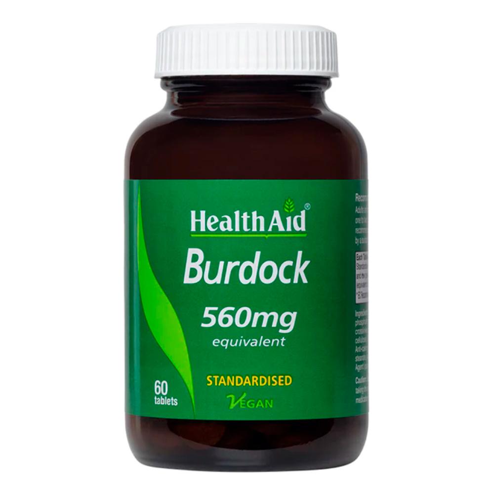 HealthAid Burdock 560mg - Standardised