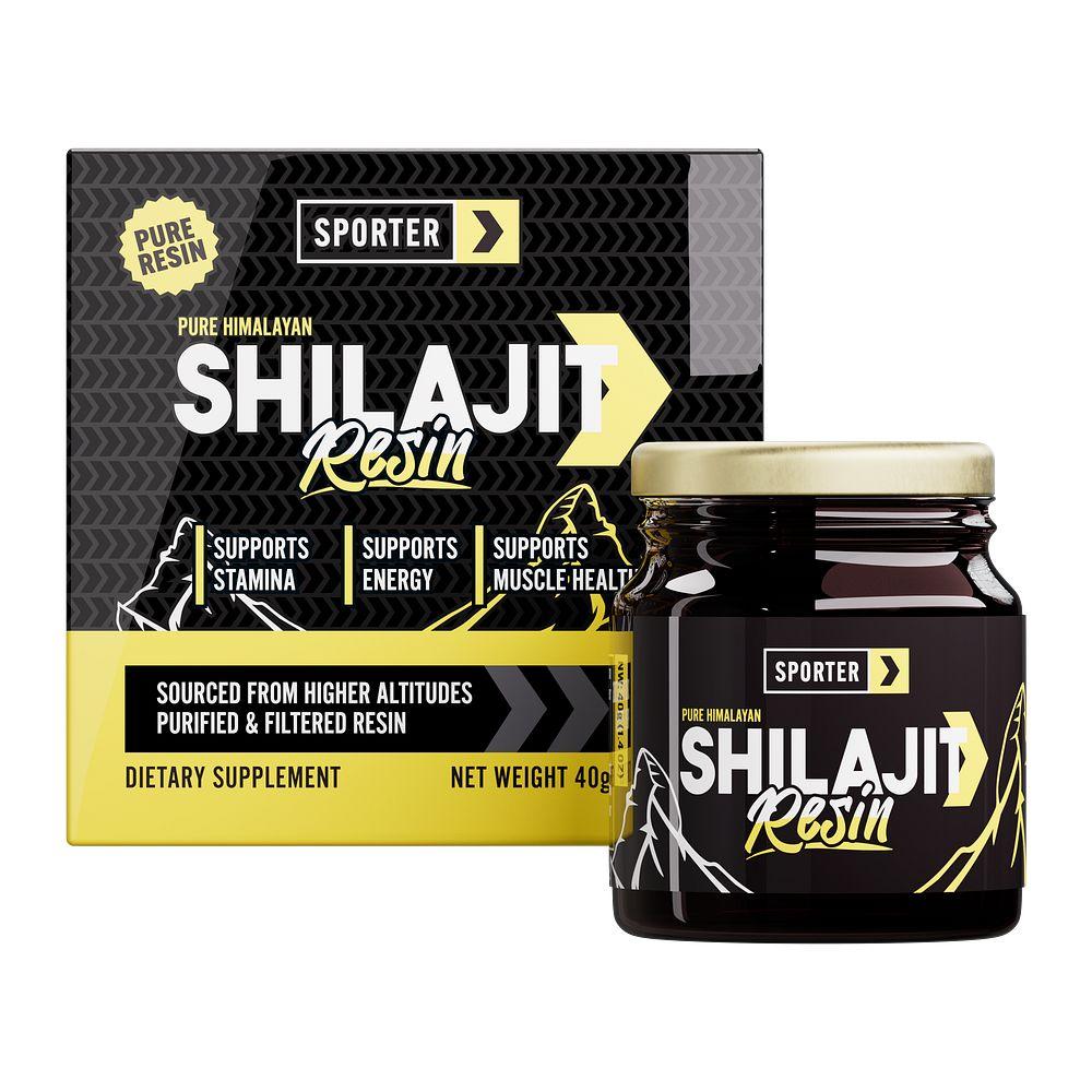 Sporter - Pure Himalayan Shilajit Resin - Not Flavored - 40 grams