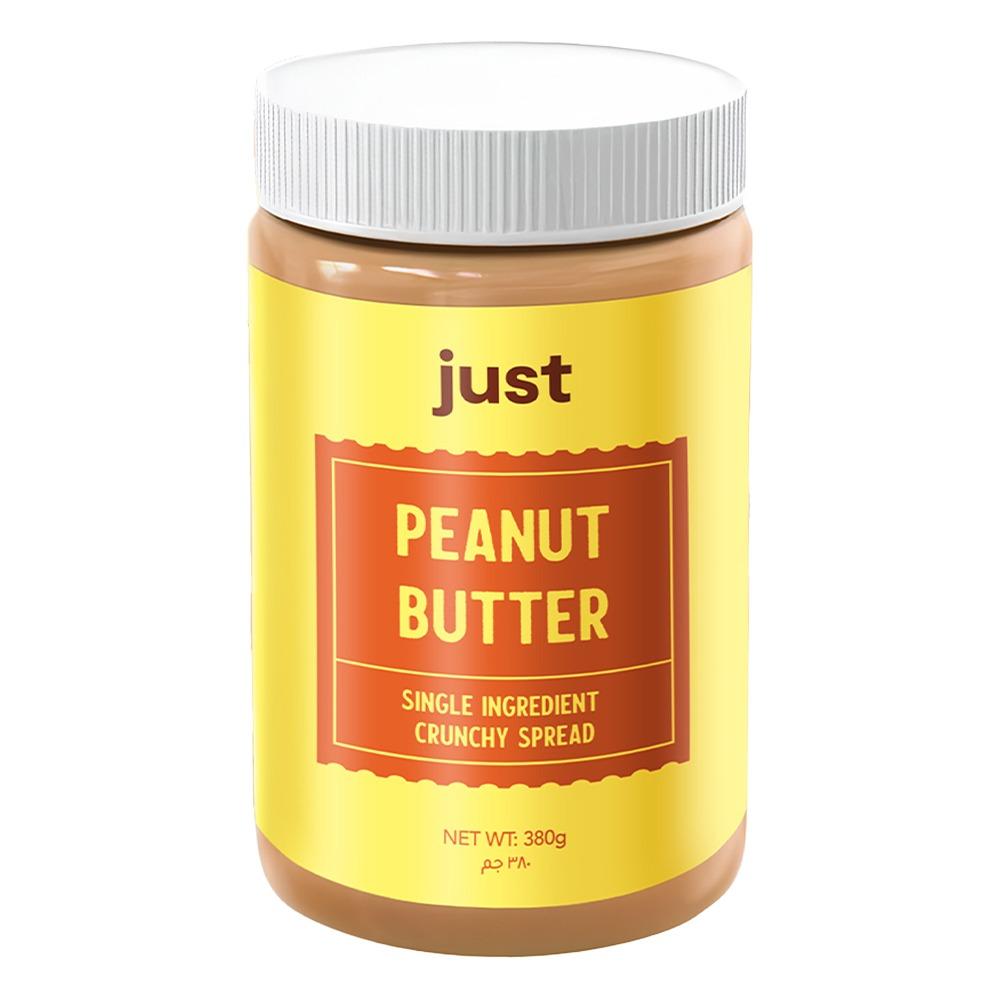 Just - Crunchy Spread - Peanut Butter - 380 Grams
