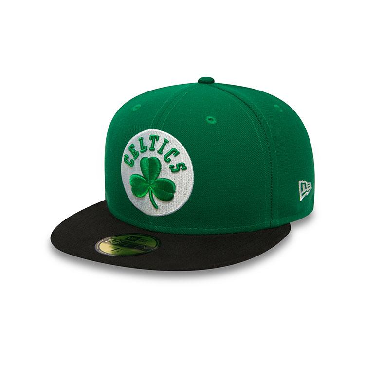 نيو إرا - قبعة بيسك بوسطن سيلتكس - أخضر / أسود