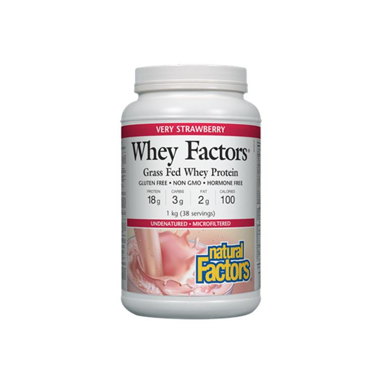 Natural Factors Whey Factors 100% Natural Whey Protein