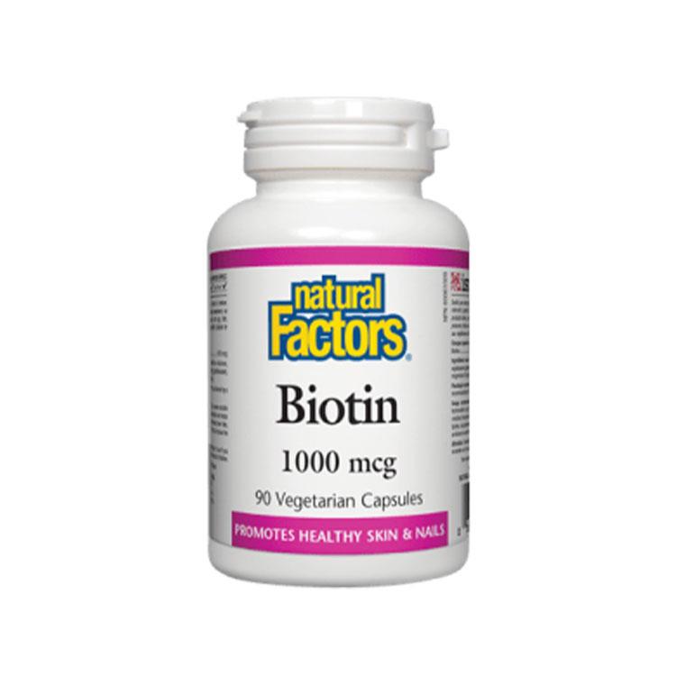 Natural Factors - Biotin 1000mcg