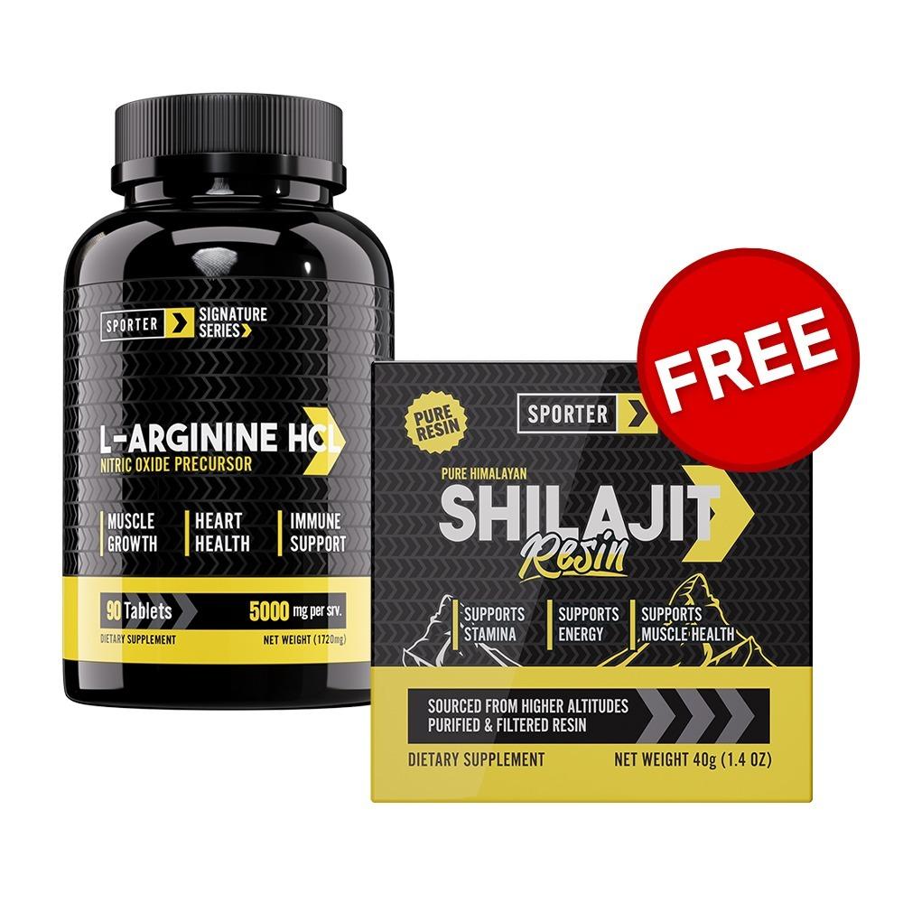 Sporter - L-Arginine 5000mg - Unflavored - 90 Tablets