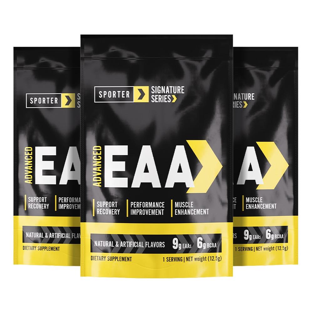 Sporter Advanced EAA Essential Amino Acids Sachet Pack of 3