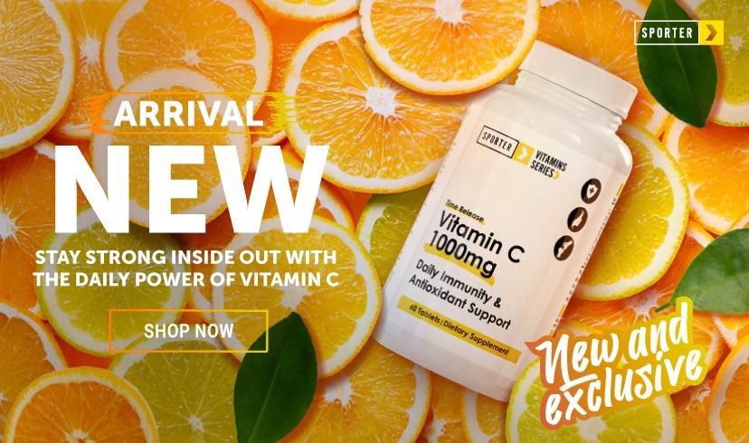 Sporter - Vitamin C Time Release 1000 mg