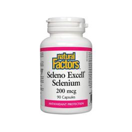 Natural Factors Seleno Excell Selenium 200 mcg
